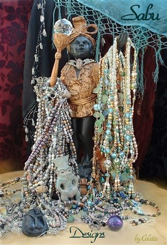Sabu Antique Collectables Custome Jewelry from around the world